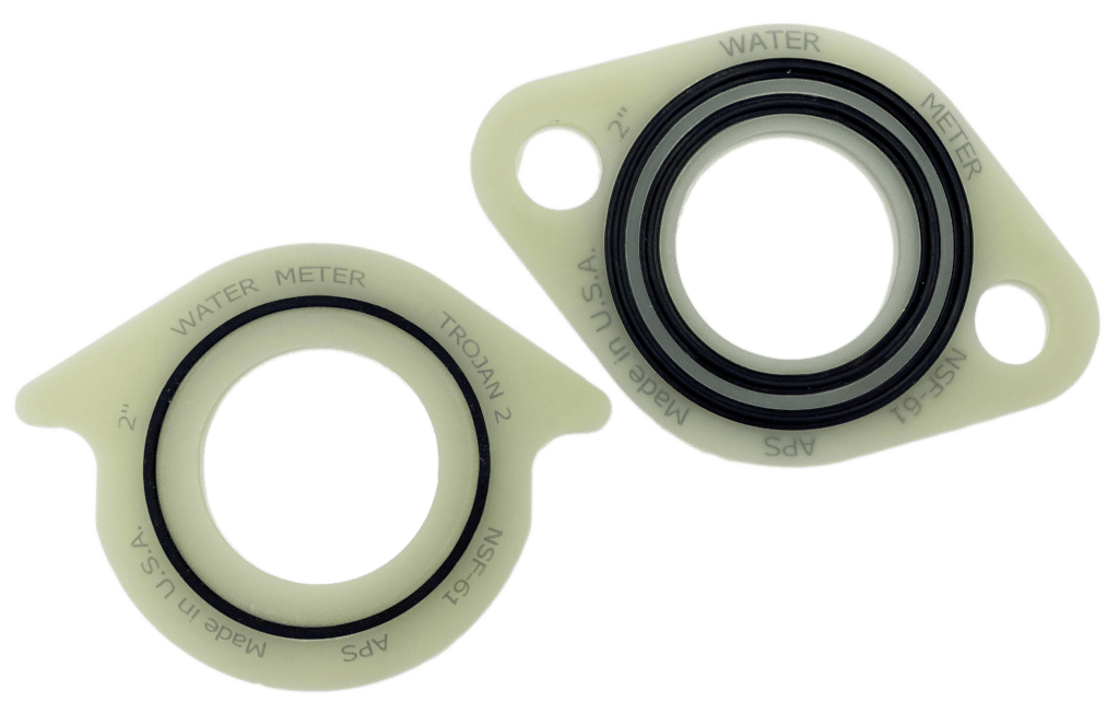 Details about   Lot of 2 NEW Advance Products & Systems 11-7638 2'' Flange Insulation Gasket Kit 