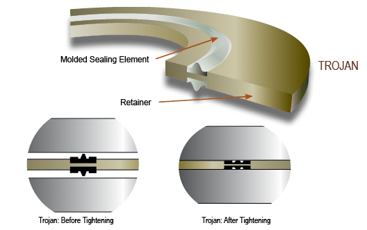 Trojan seal breakdown